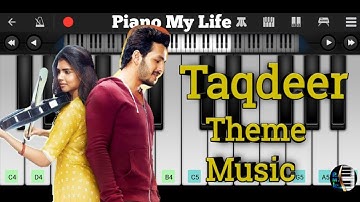 Taqdeer (hello) Theme Piano Cover By Jinal Patel | Violin Tune | Perfect Piano | Piano My Life
