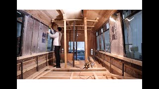 Framing Our Shuttle Bus Floor, Walls, and Ceiling--Skoolie Ep. 28 by Miles O'Smiles 7,063 views 3 years ago 21 minutes