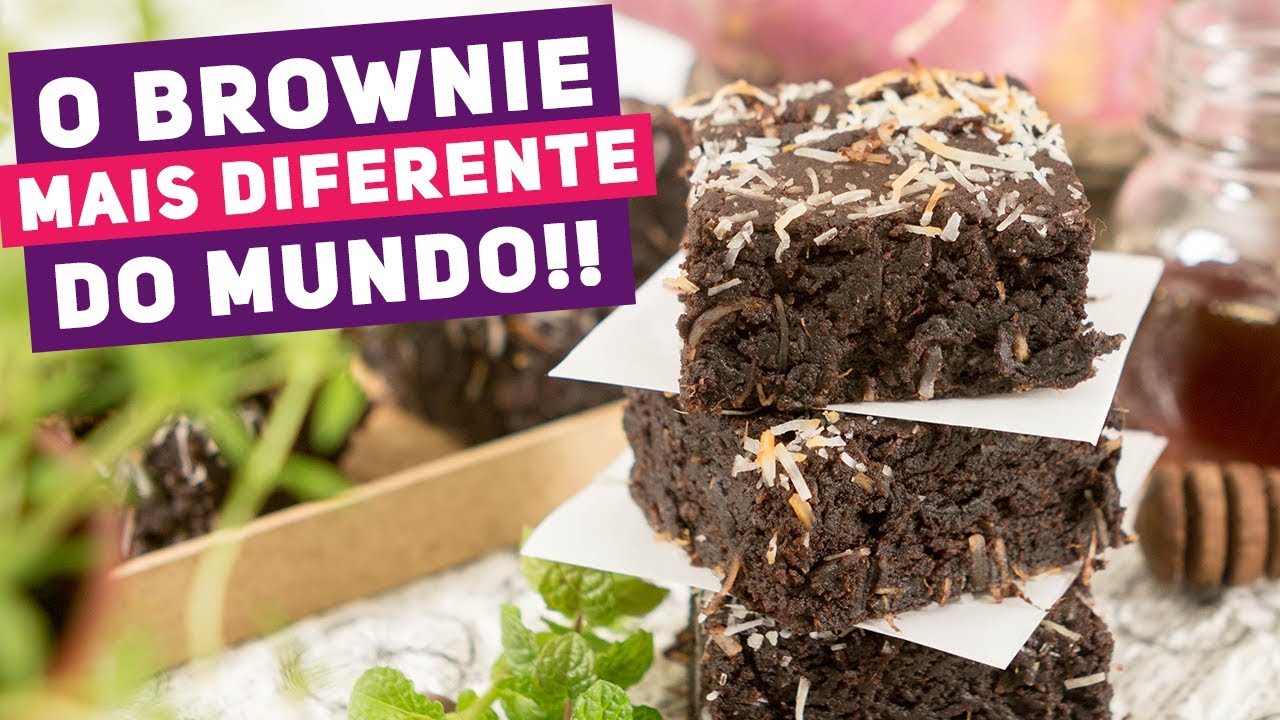 BROWNIE SUPER DIFERENTE COM UM INGREDIENTE CURIOSO, SERÁ QUE FICA BOM? RECEITAS DE MINUTO 388