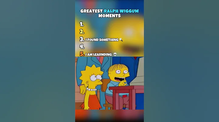 CRAZIEST RALPH WIGGUM MOMENTS!!