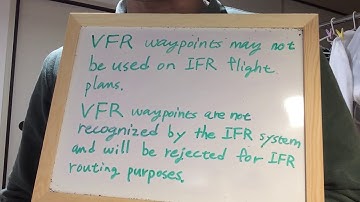 (#6) VFR waypoints