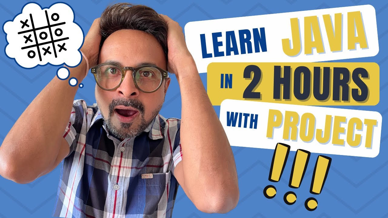 Learn Java With Project In 2 Hours | Build Java Tic Tac Toe Game | Java ...