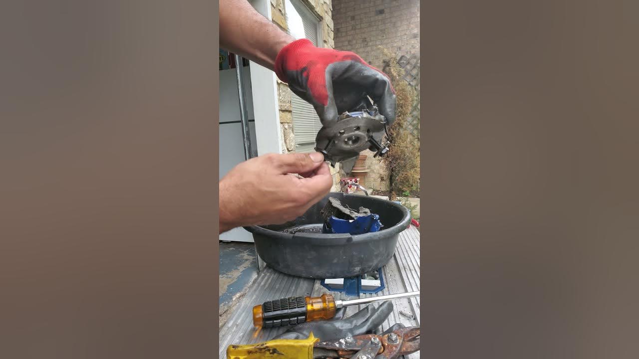 Removing a stuck ,ripped,broken oil filter - YouTube