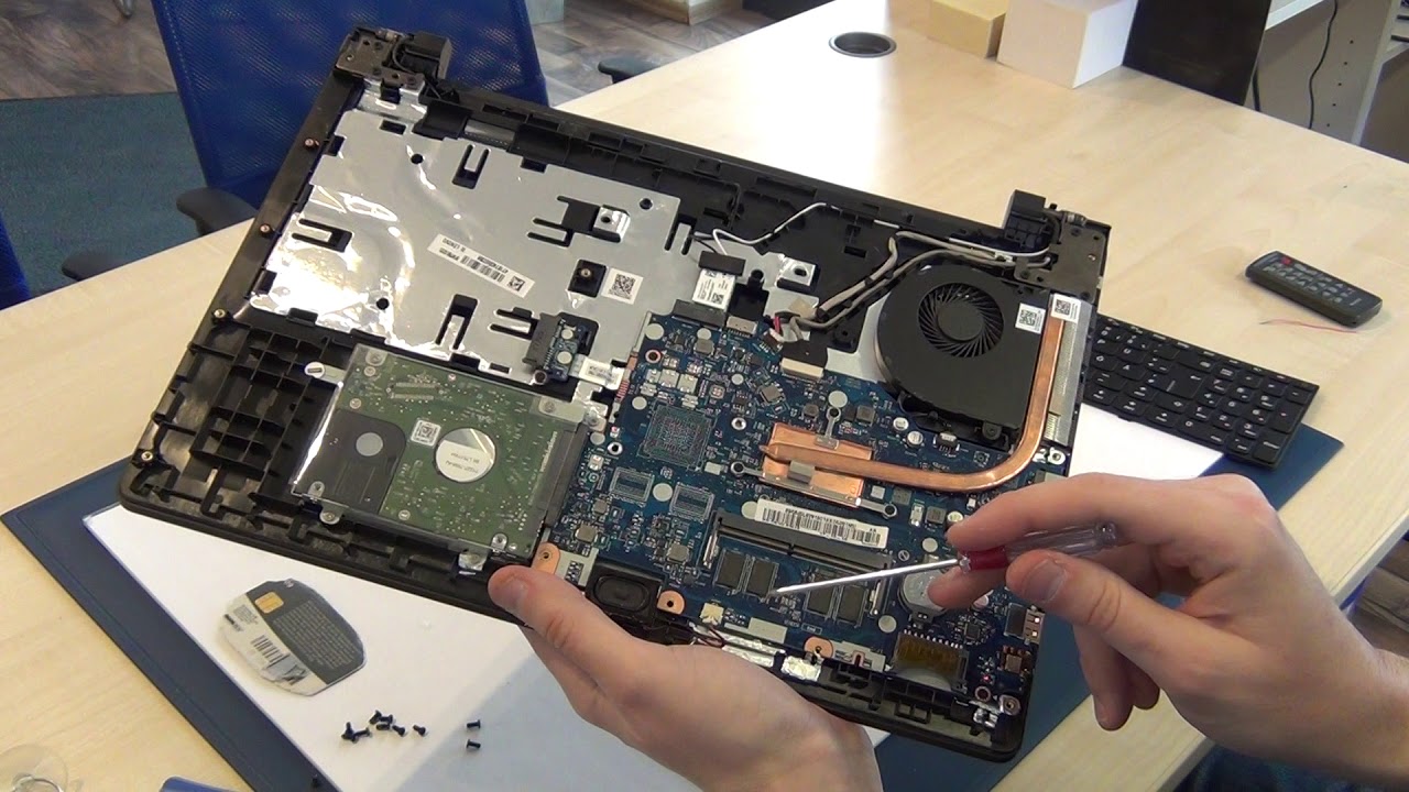 Lenovo Ideapad 110 15ISK 17ISK 14 - Disassembly Guide HowTo RAM HDD SSD  Battery Keyboard - Upgrade - escueladeparteras