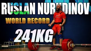 WORLD RECORD! 241kg Clean&Jerk ｜ Ruslan Nurudinov (109) UZB