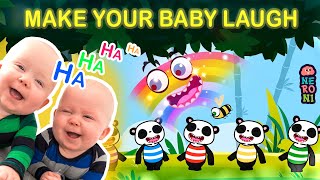 😂 Make Baby Laugh with Goofy Panda & Beebee: The Lookalikes | Neroni Kids