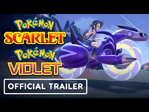 Pokemon Scarlet and Pokemon Violet - Official Legendary Ride Trailer