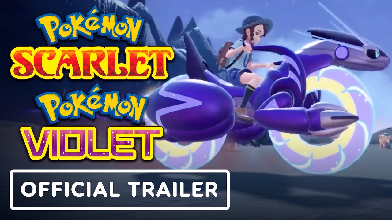 Pokemon Scarlet and Pokemon Violet Coming in November Get an Official Legendary Ride Trailer