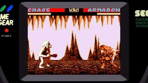 primal rage game gear chaos run