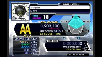 [DDR A] - Astrogazer - Challenge 18 903,100 AA