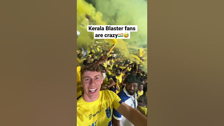 First time with Kerala Blaster fans😅🤯 #shorts #keralablasters #isl