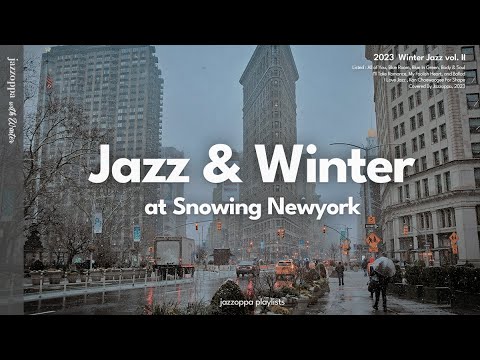 𝗣𝗹𝗮𝘆𝗹𝗶𝘀𝘁 | 완전한 겨울, 재즈가 내리는 맨해튼을 거닐며 | Winter Jazz