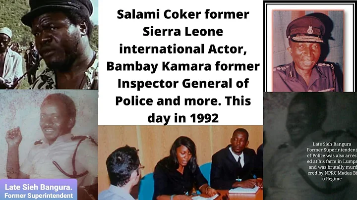 BAMBAY KAMARA, SALAMI COKER AND OTHERS. THIS DAY I...