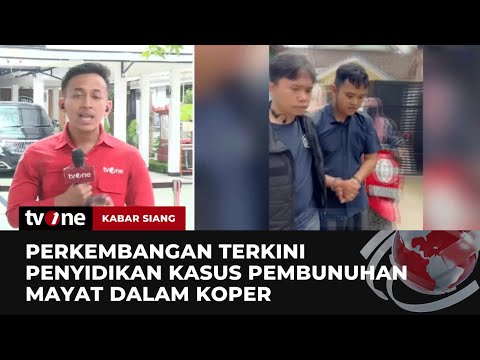 Polda Metro Jaya Masih Dalami Motif Pelaku Pembunuh Wanita Dalam Koper | Kabar Siang tvOne