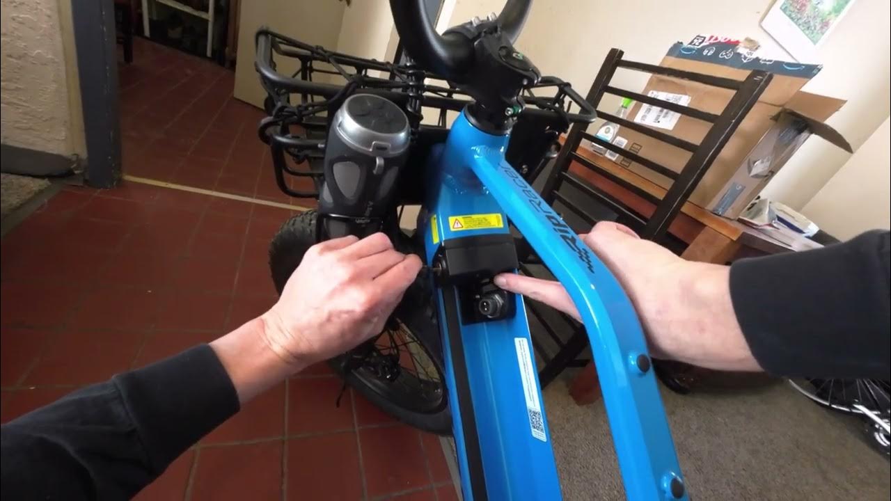 Juiced Bikes easy Battery install YouTube