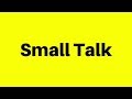 Livestream - English Podcast - Small Talk