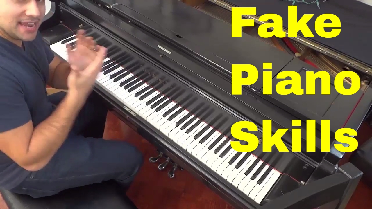 How To Fake Piano Skills-Learn How To Play The Piano - YouTube