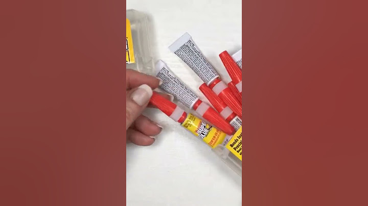 #shorts Full The Original Super Glue 12 Tube Pack Review on my channel! #superglue #review #asmr