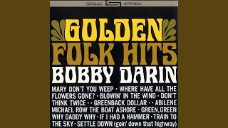 Video thumbnail of "Bobby Darin - Blowin' In The Wind"