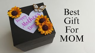 Mother&#39;s Day Card Idea || Mother&#39;s Day Gift Idea For Mom|| Explosion Box For Mom||Surprise For Mom