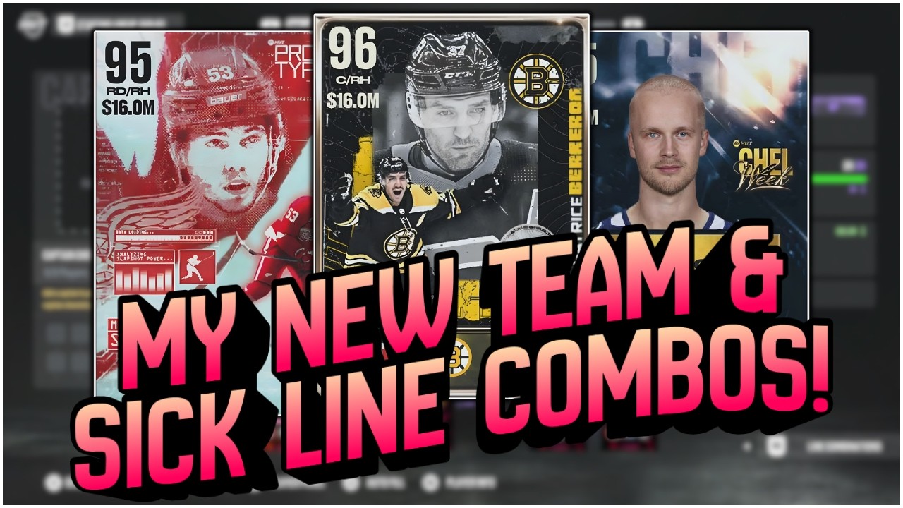 TEAM UPDATE AND FINDING GREAT LINE COMBOS (salary boosts) | NHL 26