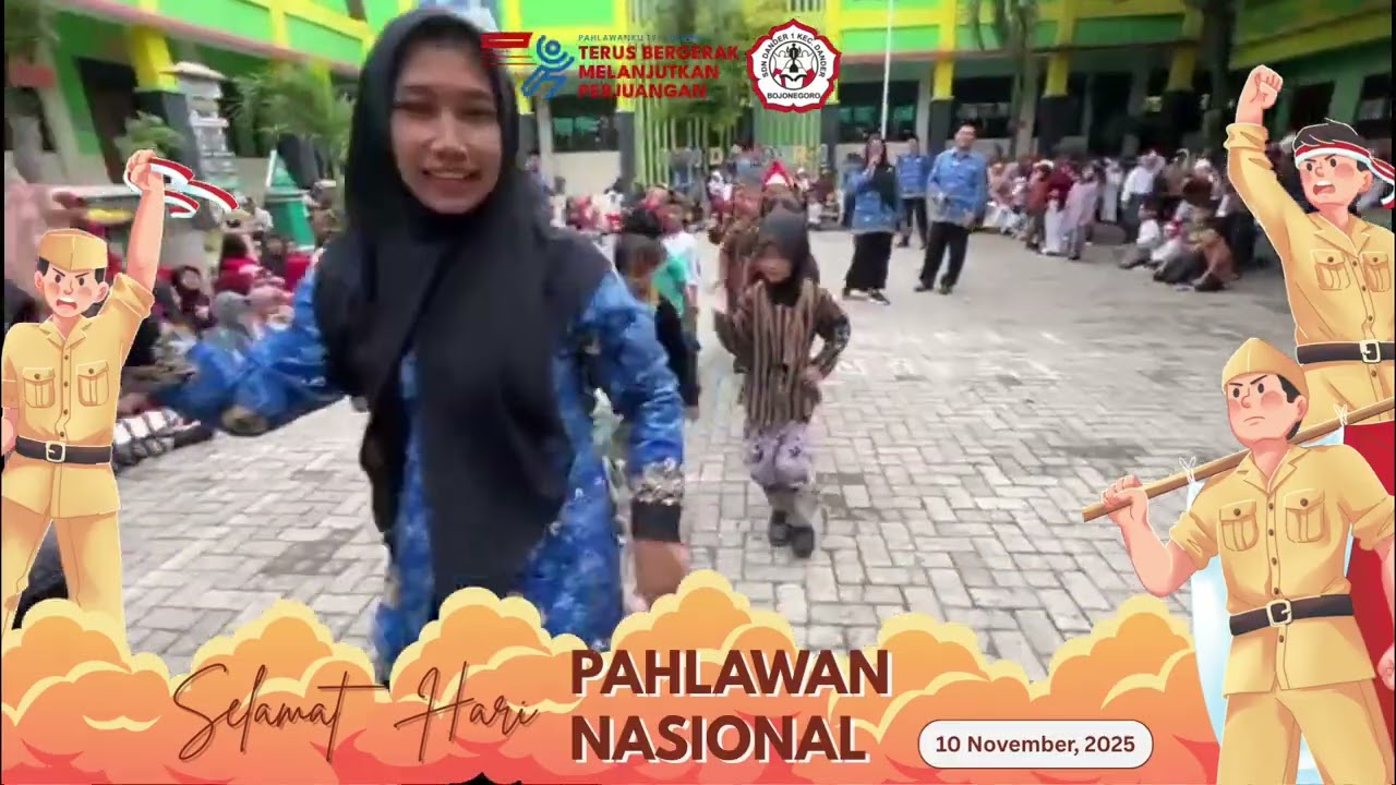 Peringatan Hari Pahlawan Nasional 10 November 2025 SDN DANDER I