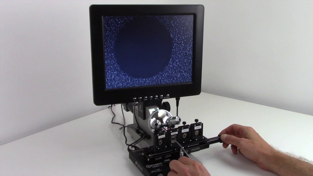 Domaille Engineering DE2503 Bench Fiber Microscope Available from
