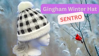 Sentro's Thick And Cozy Gingham Winter Hats