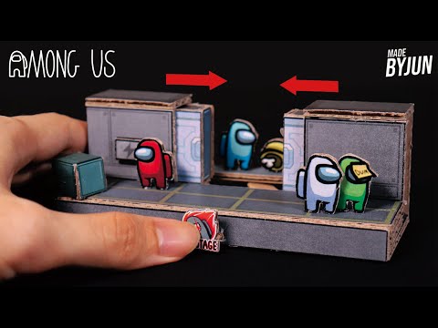 | <strong>Making</strong> Among us Close <strong>door</strong> Automata with Cardboard