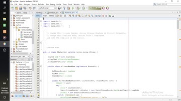 How to create a chat application using multithreading and socket in java with free source code