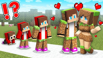 Earth JJ LIFE CYCLE! JJ and Mikey ELEMENTAL EVOLUTION in Minecraft - Maizen