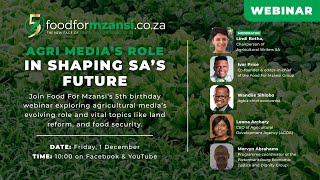 Webinar: Agri Media’s Role In Shaping SA's Future screenshot 1