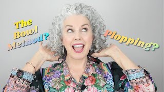 The Bowl Method AND Plopping - for defined, hydrated curls!