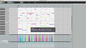 Reaper MIDI Editor: Fast creation of notes, with varying lengths.