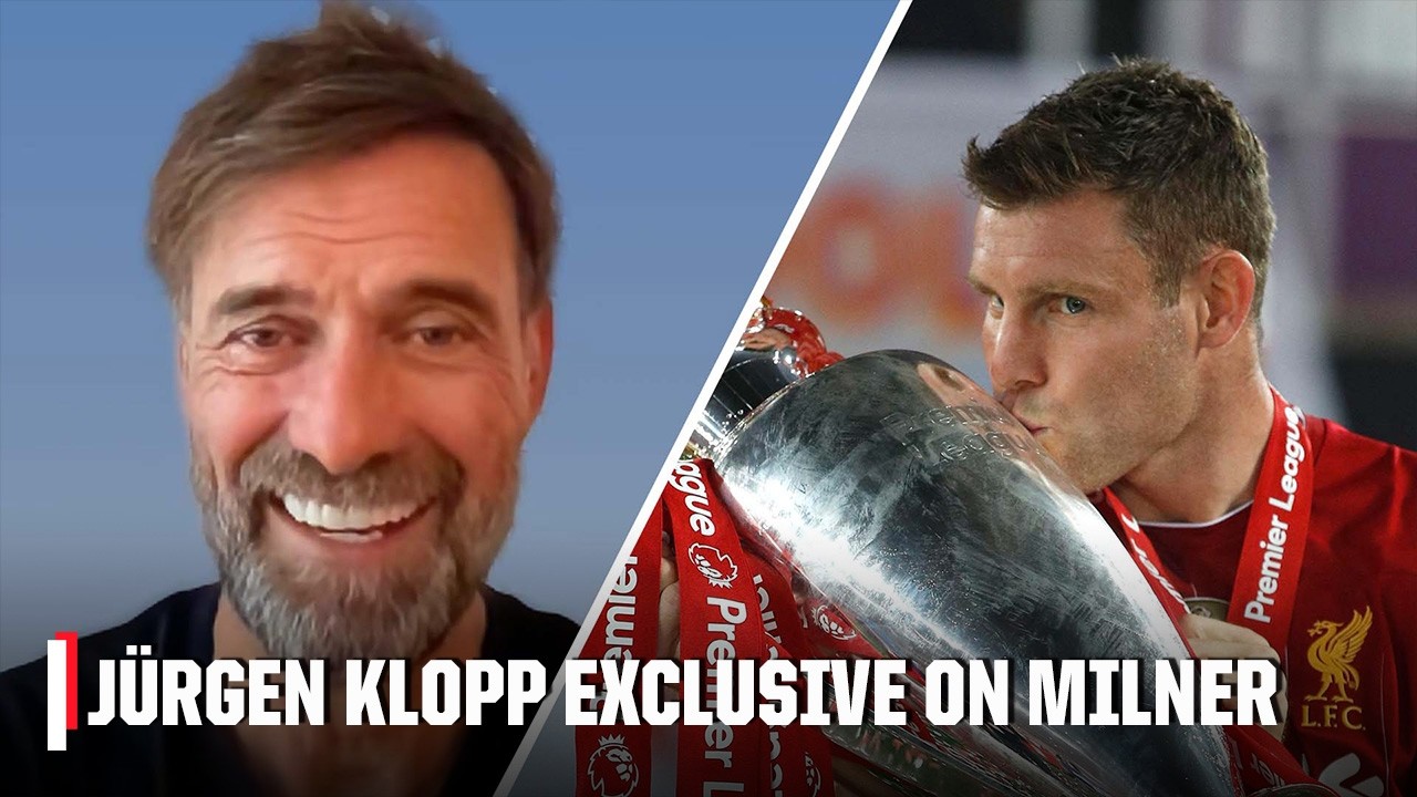 Jürgen Klopp INTERVIEW on James Milner breaking the Premier League appearance record | ESPN FC