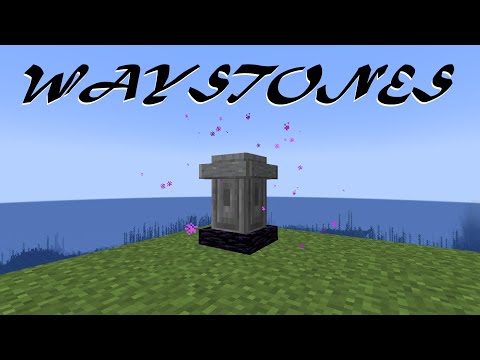 Waystones in Vanilla Minecraft