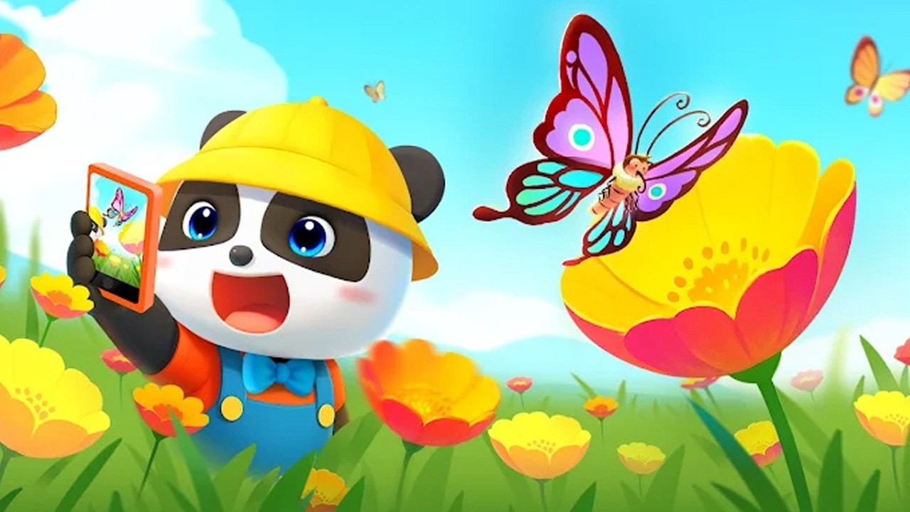 Baby Panda Science World #3 - Раскройте тайну бабочки: удивительный рот! - Babybus Games