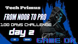 From Noob to Pro 100 Days Challenge. Witness My Warzone Mobile Evolution (Day 2 Live Stream).
