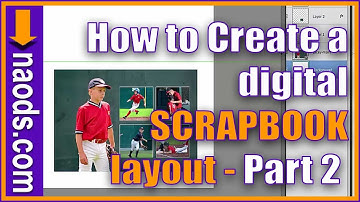 How to Create a Simple Layout Part 2 (Digital Scrapbooking)
