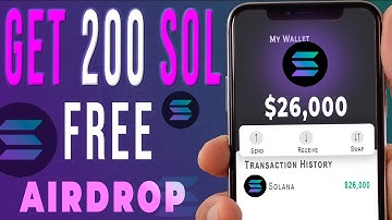 Get 200 Free Solana (SOL) Airdrop — Fast Trust Wallet Tutorial