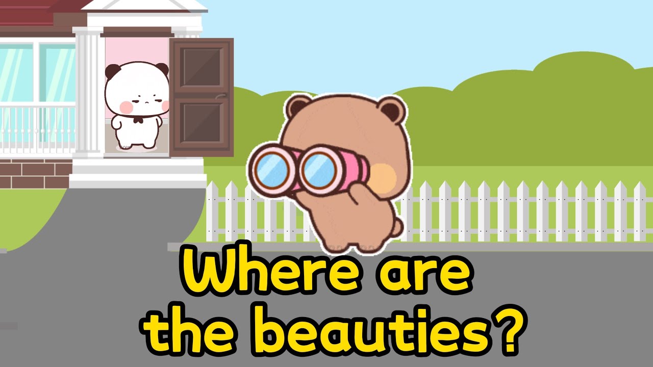 Honey, there's a beautiful woman outside.| Bubududu | Animation Stories |