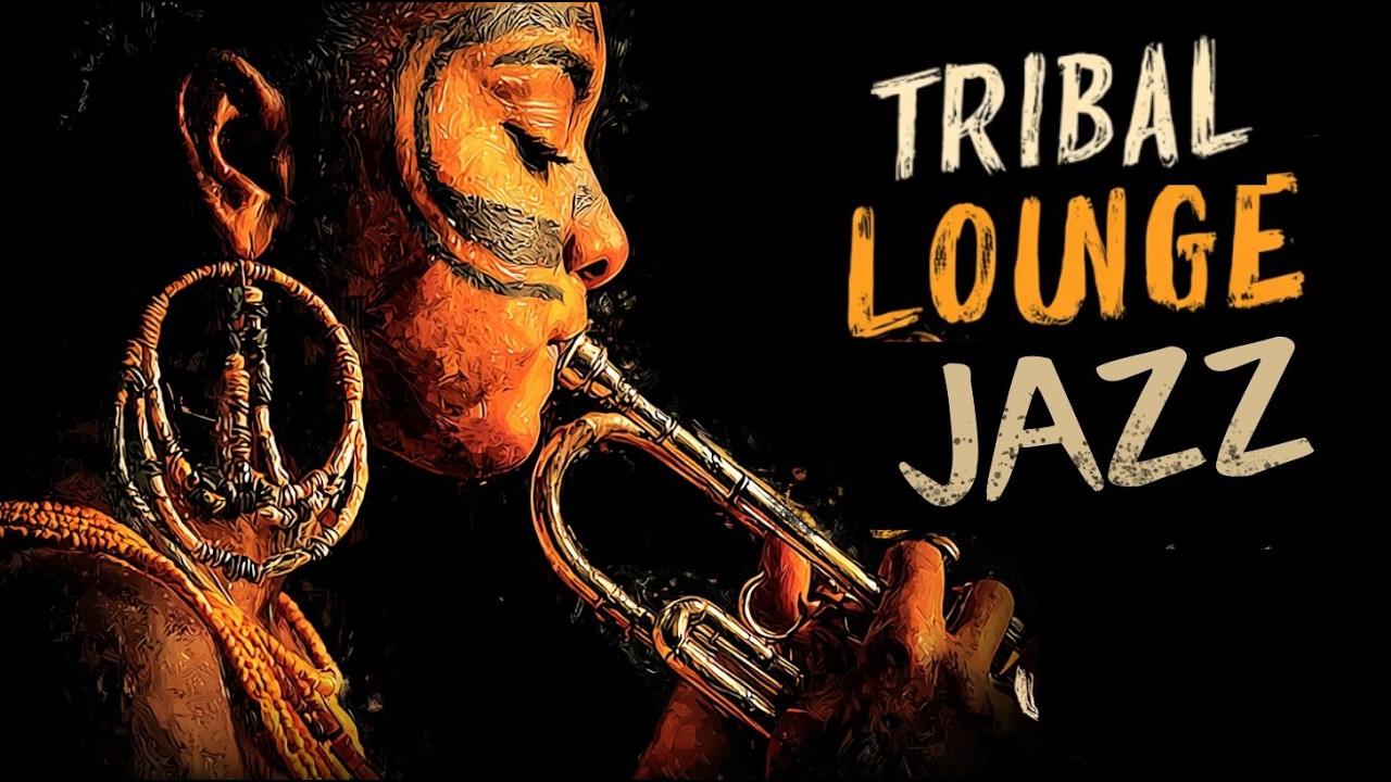 Tribal Lounge Jazz – Deep Afro Night Drums | Sacred Midnight Ritual for Deep Focus (2 Hour Session)
