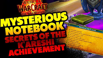 Mysterious Notebook [wow]
