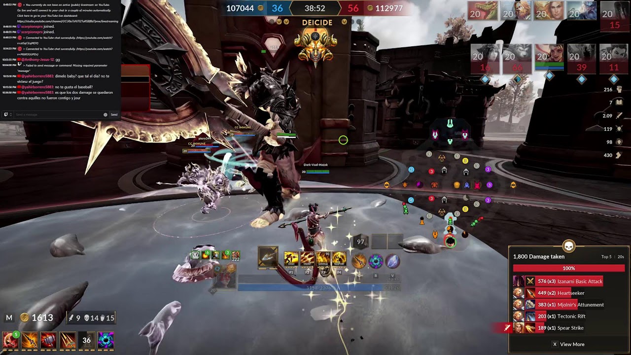 Smite 2 Ranked Live HD! Mision: Mastery