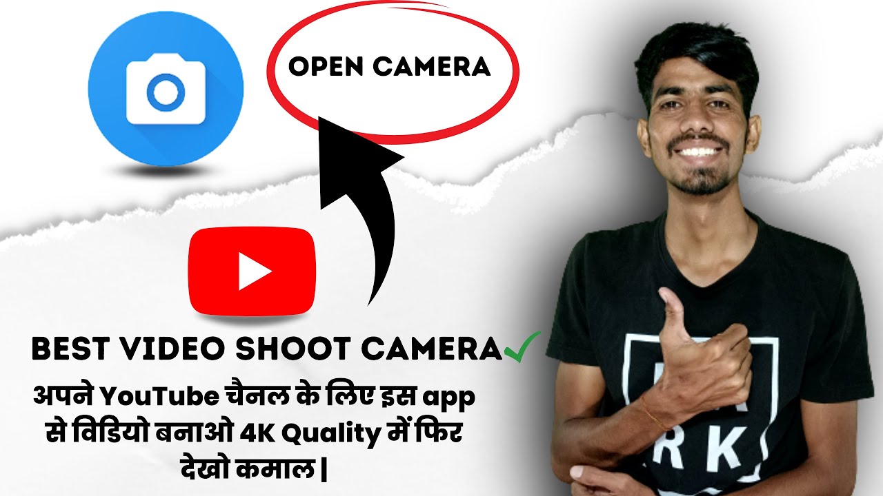 Best YouTube Video Shoot Camera App In Mobile || Open Camera App 4K Video Shoot In Mobile
