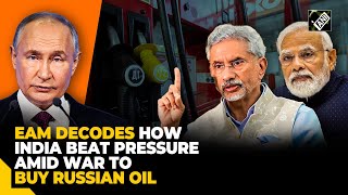 “Even Europe was boycotting …” Jaishankar reveals how India beat pressure to buy oil from Russia