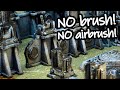 The ultimate cheat technique to paint terrain and ruins fast