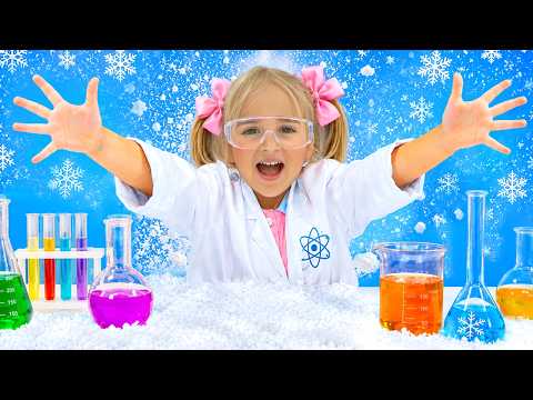 Volcano Erupting in Alice's House! Fun Science Experiment for Kids