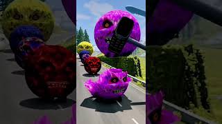 Giant Hand vs Angry Monster Balls 😱✋| BeamNG Drive Crash Test #gameofgames #playtronica