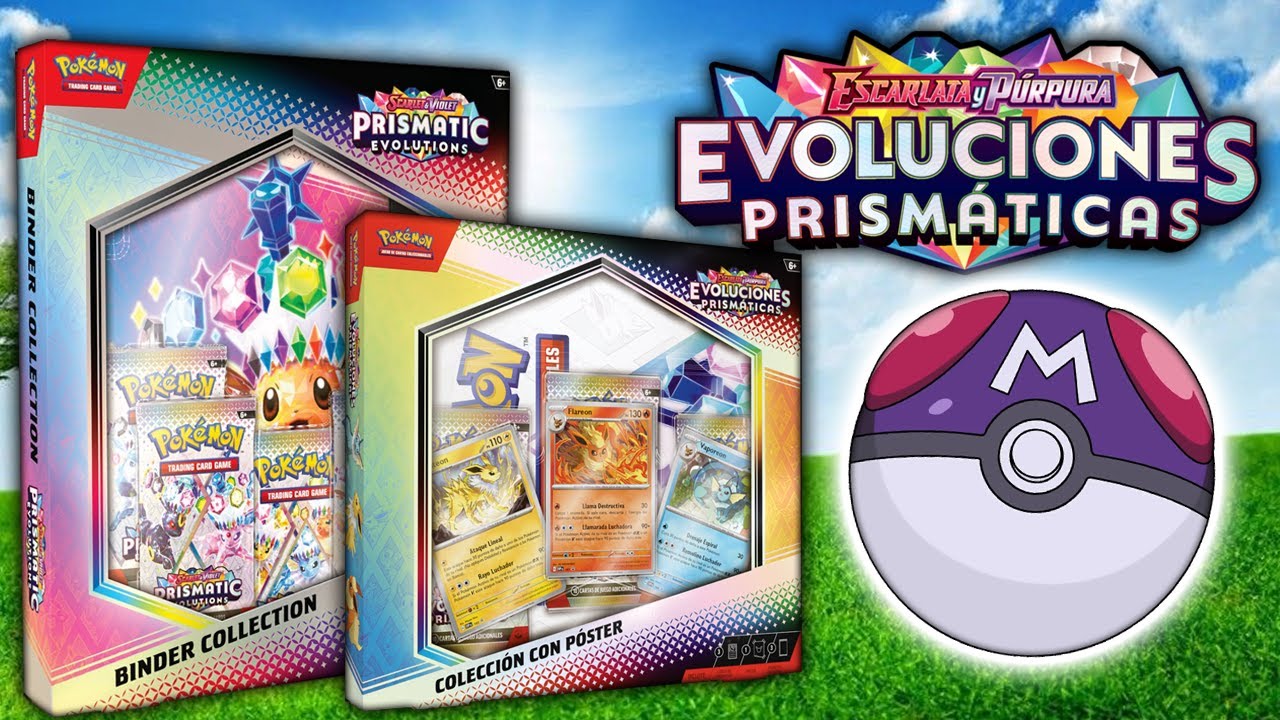 ¡ME TOCAN MUCHAS MASTER BALL$$$! Abriendo EVOLUCIONES PRISMÁTICAS - Aperturas de cartas Pokemon TCG